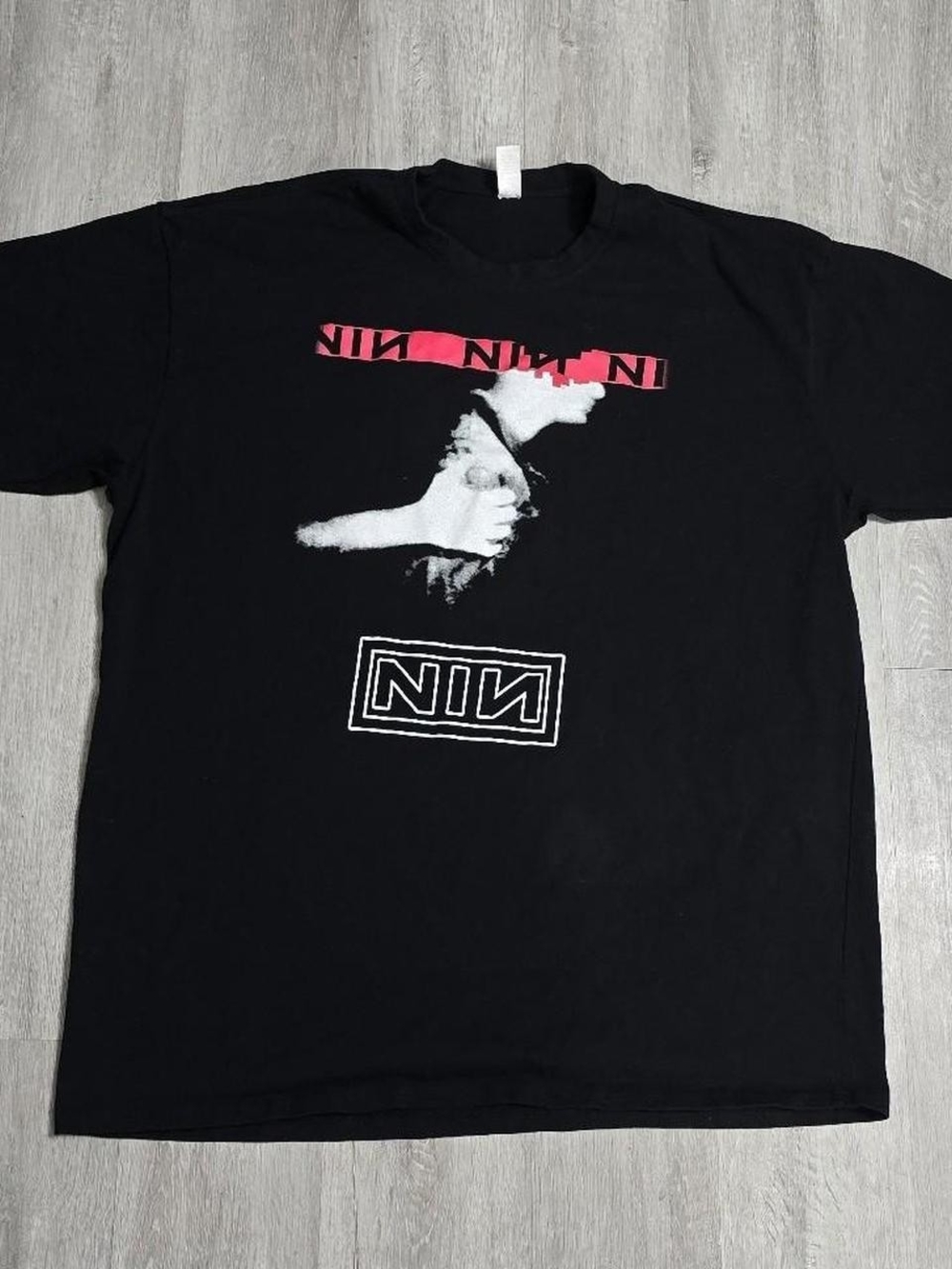 2025 Nine Inch Nails Peel It Back Band Tour Tee Parking Lot Boot Trent Reznor